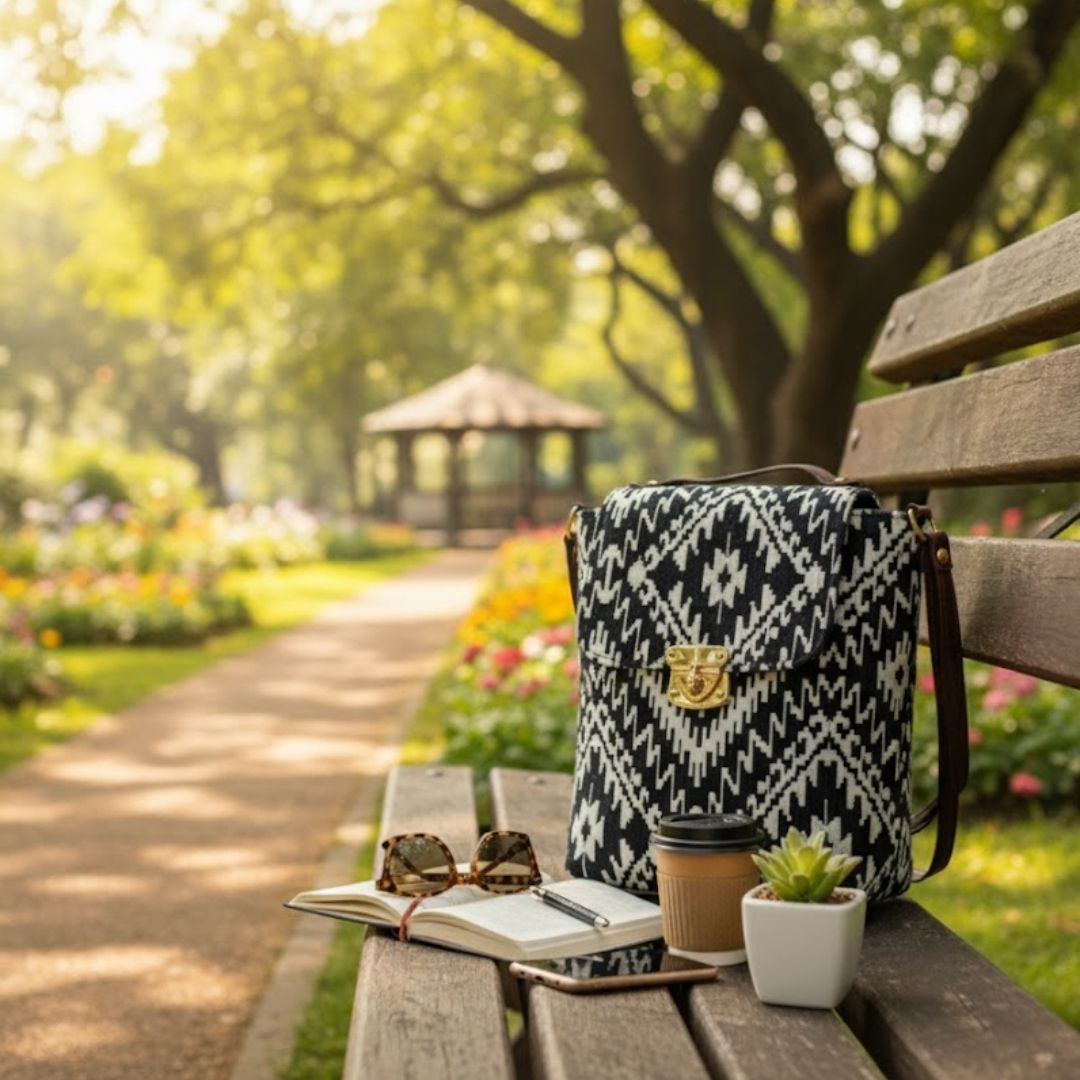 Stylish Double Handle Sling Bag for Everyday Use 162